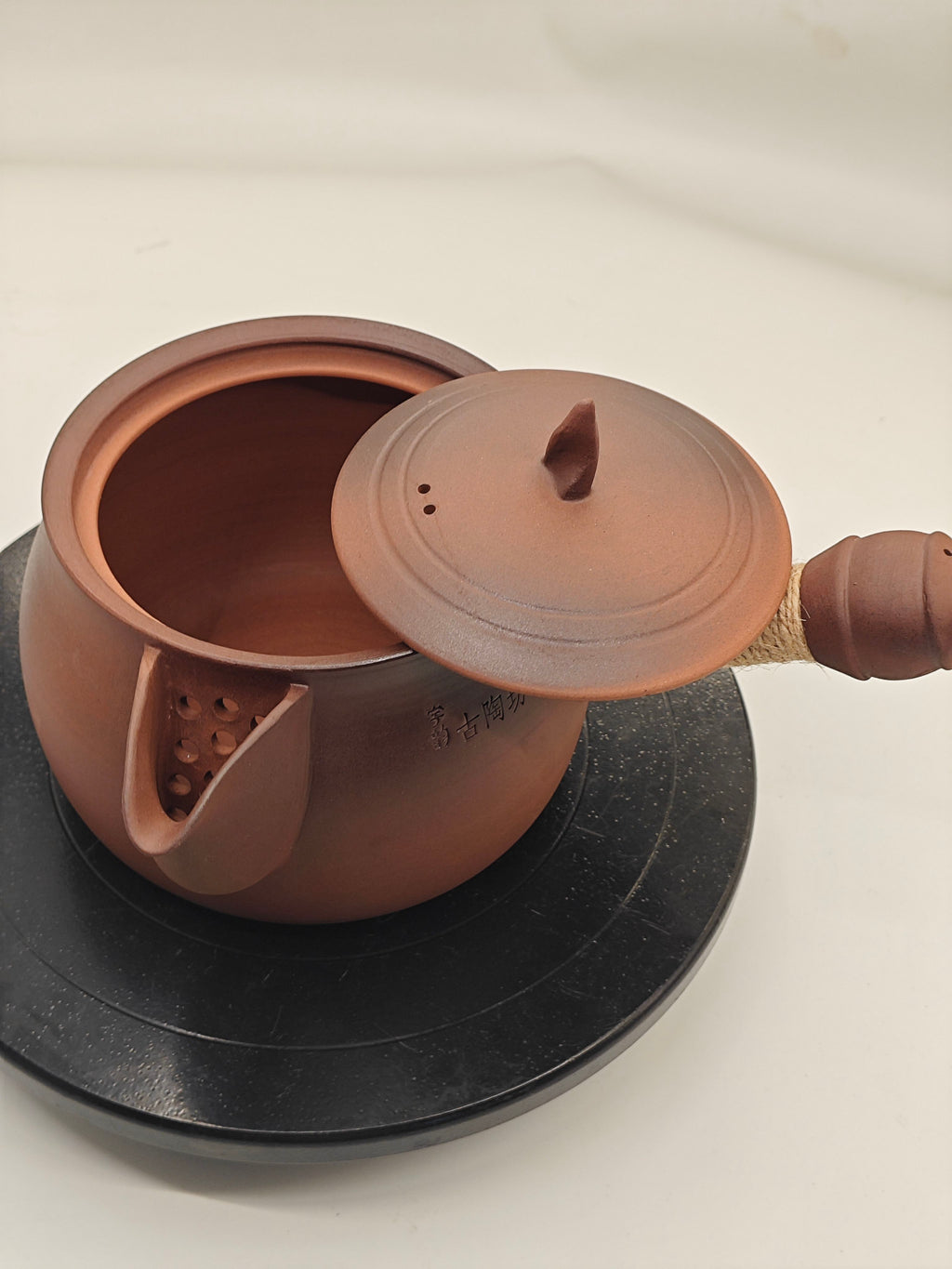 老岩泥茶壺｜古陶坊大嘴壺 手工陶壺 普洱烏龍茶具