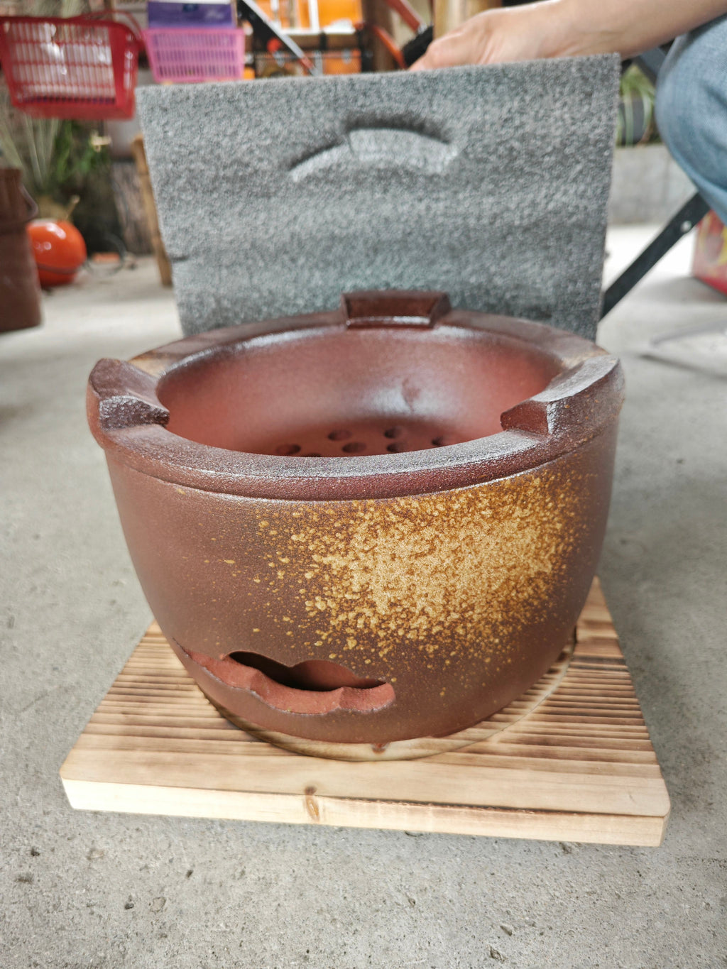 烧烤炉家用围炉煮茶炉网红全套烤网户外烧烤炭炉